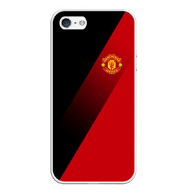 Чехол для iPhone 5/5S матовый с принтом Manchester United Элита в Екатеринбурге, Силикон | Область печати: задняя сторона чехла, без боковых панелей | fc | manchester united | манчестер юнайтед | спортивные | футбол