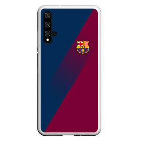 Чехол для Honor 20 с принтом FC Barcelona 2018 Элита в Екатеринбурге, Силикон | Область печати: задняя сторона чехла, без боковых панелей | Тематика изображения на принте: fc barcelona | fcb | барселона | спорт | спортивные | фк | футбол