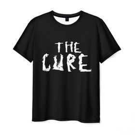 Мужская футболка 3D с принтом The Cure в Екатеринбурге, 100% полиэфир | прямой крой, круглый вырез горловины, длина до линии бедер | robert smith | rock band | the cure | uk | британия | роберт смит | рок группа