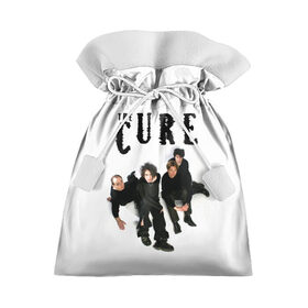 Подарочный 3D мешок с принтом The Cure в Екатеринбурге, 100% полиэстер | Размер: 29*39 см | Тематика изображения на принте: 