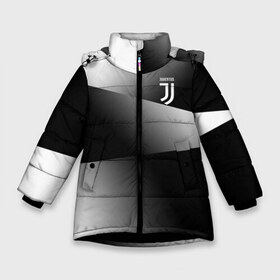 Зимняя куртка для девочек 3D с принтом Juventus 2018 Original #9 в Екатеринбурге, ткань верха — 100% полиэстер; подклад — 100% полиэстер, утеплитель — 100% полиэстер. | длина ниже бедра, удлиненная спинка, воротник стойка и отстегивающийся капюшон. Есть боковые карманы с листочкой на кнопках, утяжки по низу изделия и внутренний карман на молнии. 

Предусмотрены светоотражающий принт на спинке, радужный светоотражающий элемент на пуллере молнии и на резинке для утяжки. | fc | juventus | спорт | спортивные | футбол | футбольный клуб | ювентус