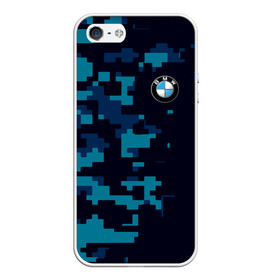 Чехол для iPhone 5/5S матовый с принтом BMW Military Sport в Екатеринбурге, Силикон | Область печати: задняя сторона чехла, без боковых панелей | bmw | автомобильные | бмв | машины