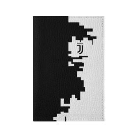Обложка для паспорта матовая кожа с принтом Juventus 2018 Geometry Sport в Екатеринбурге, натуральная матовая кожа | размер 19,3 х 13,7 см; прозрачные пластиковые крепления | Тематика изображения на принте: 
