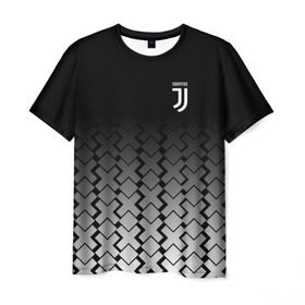 Мужская футболка 3D с принтом Juventus 2018 X Sport в Екатеринбурге, 100% полиэфир | прямой крой, круглый вырез горловины, длина до линии бедер | fc | juventus | спорт | спортивные | фк | футбол | ювентус