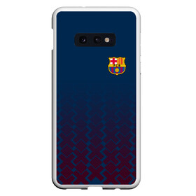 Чехол для Samsung S10E с принтом FC Barca 2018 Creative uniform в Екатеринбурге, Силикон | Область печати: задняя сторона чехла, без боковых панелей | fc | fc barcelona | fcb | барселона | спорт | спортивные | фк | футбол