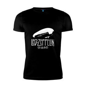 Мужская футболка премиум с принтом Led Zeppelin дирижабль в Екатеринбурге, 92% хлопок, 8% лайкра | приталенный силуэт, круглый вырез ворота, длина до линии бедра, короткий рукав | Тематика изображения на принте: led | led zeppelin | блюз | группа | джимми пейдж | джон генри бонэм | джон пол джонс | лед зепелен | лед зеппелин | метал | роберт плант | рок | тяжелый | фолк | хард | хардрок | хеви | хевиметал