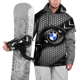 Накидка на куртку 3D с принтом BMW Carboniferous 2018 в Екатеринбурге, 100% полиэстер |  | abstraction | carboniferous | карбон | текстуры