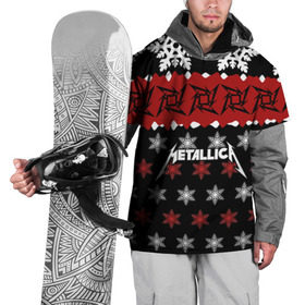 Накидка на куртку 3D с принтом Metallica в Екатеринбурге, 100% полиэстер |  | metallica | джеймс хэтфилд | кирк хэмметт | ларс ульрих | метал | металика | металлика | новогодний | новый год | роберт трухильо | рождество | рок | снежинки | трэш | трэшметал | хард | хардрок | хеви