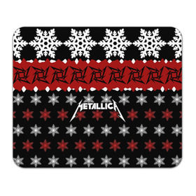 Коврик прямоугольный с принтом Metallica в Екатеринбурге, натуральный каучук | размер 230 х 185 мм; запечатка лицевой стороны | metallica | джеймс хэтфилд | кирк хэмметт | ларс ульрих | метал | металика | металлика | новогодний | новый год | роберт трухильо | рождество | рок | снежинки | трэш | трэшметал | хард | хардрок | хеви