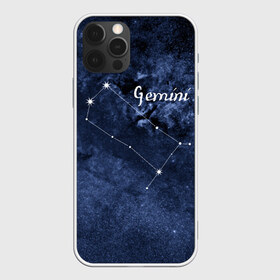 Чехол для iPhone 12 Pro Max с принтом Близнецы (Gemini) в Екатеринбурге, Силикон |  | Тематика изображения на принте: gemini | близнецы | звезды | знаки зодиака | космос | созвездие