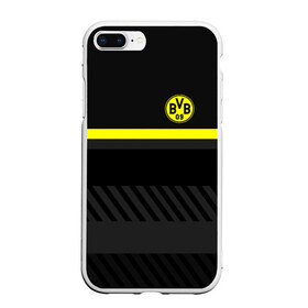 Чехол для iPhone 7Plus/8 Plus матовый с принтом FC Borussia 2018 Original #3 в Екатеринбурге, Силикон | Область печати: задняя сторона чехла, без боковых панелей | боруссия | дортмунд