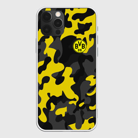 Чехол для iPhone 12 Pro с принтом Borussia 2018 Military Sport в Екатеринбурге, силикон | область печати: задняя сторона чехла, без боковых панелей | боруссия | дортмунд