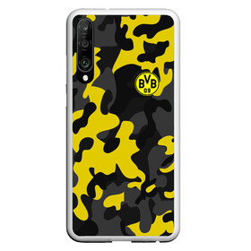 Чехол для Honor P30 с принтом Borussia 2018 Military Sport в Екатеринбурге, Силикон | Область печати: задняя сторона чехла, без боковых панелей | боруссия | дортмунд