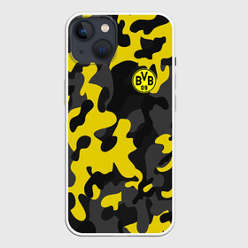 Чехол для iPhone 13 с принтом Borussia 2018 Military Sport в Екатеринбурге,  |  | боруссия | дортмунд