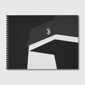 Альбом для рисования с принтом Juventus 2018 Geometry Sport в Екатеринбурге, 100% бумага
 | матовая бумага, плотность 200 мг. | fc | juventus | спорт | спортивные | фк | футбол | футбольный клуб | ювентус