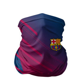 Бандана-труба 3D с принтом FC Barca 2018 Creative uniform в Екатеринбурге, 100% полиэстер, ткань с особыми свойствами — Activecool | плотность 150‒180 г/м2; хорошо тянется, но сохраняет форму | 