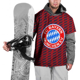 Накидка на куртку 3D с принтом FC Bayern 2018 Creative в Екатеринбурге, 100% полиэстер |  | bayern | fc | бавария | спорт | спортивные | фк | футбол | футбольный клуб
