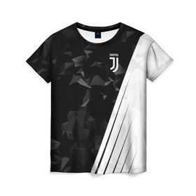 Женская футболка 3D с принтом Juventus 2018 Abstract в Екатеринбурге, 100% полиэфир ( синтетическое хлопкоподобное полотно) | прямой крой, круглый вырез горловины, длина до линии бедер | fly emirates | juventus | ronaldo | клуб | линии | мода | модные | мяч | реал мадрид | спорт | спортивные | стиль | футбол | футбольный клуб | экстрим | эмблема | ювентус