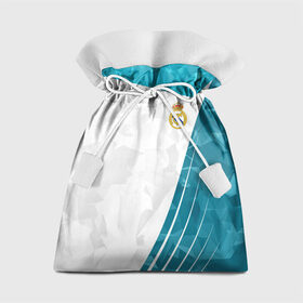 Подарочный 3D мешок с принтом Real Madrid 2018 Abstract в Екатеринбурге, 100% полиэстер | Размер: 29*39 см | fc | real madrid | реал мадрид | спорт | спортивные | фк | футбол | футбольный клуб