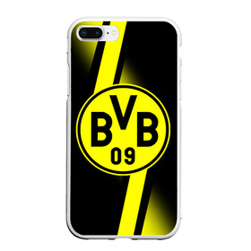 Чехол для iPhone 7Plus/8 Plus матовый с принтом FC Borussia 2018 Storm в Екатеринбурге, Силикон | Область печати: задняя сторона чехла, без боковых панелей | Тематика изображения на принте: боруссия | дортмунд