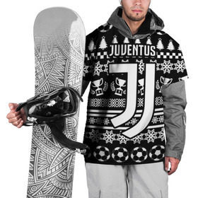 Накидка на куртку 3D с принтом Juventus 2018 Новогодний в Екатеринбурге, 100% полиэстер |  | fc | juventus | спорт | спортивные | фк | футбол | футбольный клуб | ювентус
