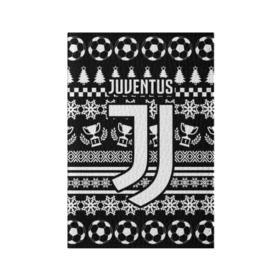 Обложка для паспорта матовая кожа с принтом Juventus 2018 Новогодний в Екатеринбурге, натуральная матовая кожа | размер 19,3 х 13,7 см; прозрачные пластиковые крепления | fc | juventus | спорт | спортивные | фк | футбол | футбольный клуб | ювентус