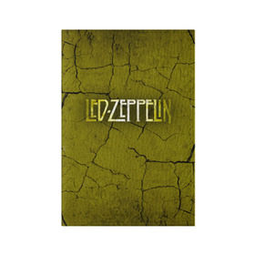 Обложка для паспорта матовая кожа с принтом Led Zeppelin в Екатеринбурге, натуральная матовая кожа | размер 19,3 х 13,7 см; прозрачные пластиковые крепления | led zeppelin | группа | джимми пейдж | джон генри бонэм | джон пол джонс | лед зепелен | лед зеппелин | роберт плант | рок