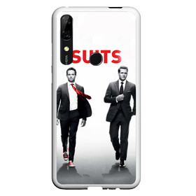 Чехол для Honor P Smart Z с принтом Suits в Екатеринбурге, Силикон | Область печати: задняя сторона чехла, без боковых панелей | Тематика изображения на принте: suits | форс мажоры