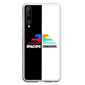 Чехол для Honor P30 с принтом Imagine Dragons в Екатеринбурге, Силикон | Область печати: задняя сторона чехла, без боковых панелей | dragons | imagine | бэн макки | драгонс | дэн платцман | дэн рейнольдс | имеджин | уэйн сермон