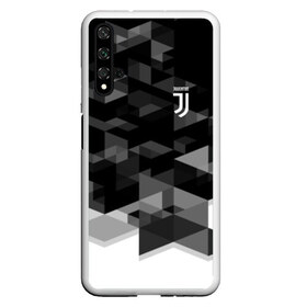 Чехол для Honor 20 с принтом JUVENTUS GEOMETRY SPORT в Екатеринбурге, Силикон | Область печати: задняя сторона чехла, без боковых панелей | Тематика изображения на принте: fc | juventus | спорт | спортивные | фк | футбол | футбольный клуб | ювентус