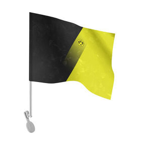 Флаг для автомобиля с принтом FC Borussia 2018 Элита в Екатеринбурге, 100% полиэстер | Размер: 30*21 см | боруссия | дортмунд
