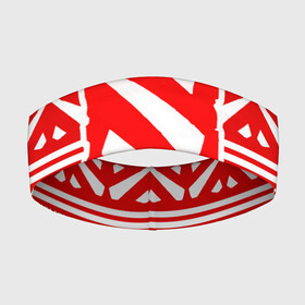 Повязка на голову 3D с принтом СВИТЕР DOTA 2 НОВОГОДНИЙ в Екатеринбурге,  |  | dota | dota 2 | logo | rpg | дота | игры | лого | логотип | новый год