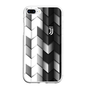 Чехол для iPhone 7Plus/8 Plus матовый с принтом Juventus 2018 Geometry Sport в Екатеринбурге, Силикон | Область печати: задняя сторона чехла, без боковых панелей | fc | juventus | спорт | спортивные | фк | футбол | футбольный клуб | ювентус