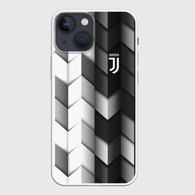 Чехол для iPhone 13 mini с принтом Juventus 2018 Geometry Sport в Екатеринбурге,  |  | fc | juventus | спорт | спортивные | фк | футбол | футбольный клуб | ювентус