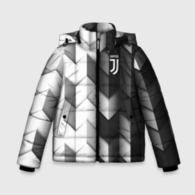 Зимняя куртка для мальчиков 3D с принтом Juventus 2018 Geometry Sport в Екатеринбурге, ткань верха — 100% полиэстер; подклад — 100% полиэстер, утеплитель — 100% полиэстер | длина ниже бедра, удлиненная спинка, воротник стойка и отстегивающийся капюшон. Есть боковые карманы с листочкой на кнопках, утяжки по низу изделия и внутренний карман на молнии. 

Предусмотрены светоотражающий принт на спинке, радужный светоотражающий элемент на пуллере молнии и на резинке для утяжки | Тематика изображения на принте: fc | juventus | спорт | спортивные | фк | футбол | футбольный клуб | ювентус