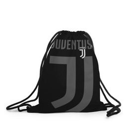 Рюкзак-мешок 3D с принтом Juventus 2018 Original в Екатеринбурге, 100% полиэстер | плотность ткани — 200 г/м2, размер — 35 х 45 см; лямки — толстые шнурки, застежка на шнуровке, без карманов и подкладки | fc | juventus | спорт | спортивные | фк | футбол | футбольный клуб | ювентус