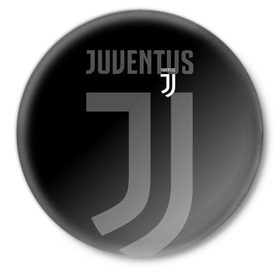 Значок с принтом Juventus 2018 Original в Екатеринбурге,  металл | круглая форма, металлическая застежка в виде булавки | fc | juventus | спорт | спортивные | фк | футбол | футбольный клуб | ювентус