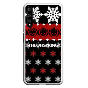 Чехол для Honor 20 с принтом Праздничный The Offspring в Екатеринбурге, Силикон | Область печати: задняя сторона чехла, без боковых панелей | Тематика изображения на принте: the offspring | офспринг | оффспринг | рок