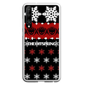 Чехол для Honor P30 с принтом Праздничный The Offspring в Екатеринбурге, Силикон | Область печати: задняя сторона чехла, без боковых панелей | the offspring | офспринг | оффспринг | рок