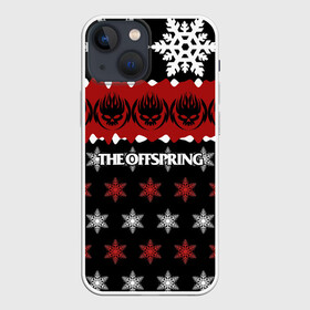 Чехол для iPhone 13 mini с принтом Праздничный The Offspring в Екатеринбурге,  |  | the offspring | офспринг | оффспринг | рок