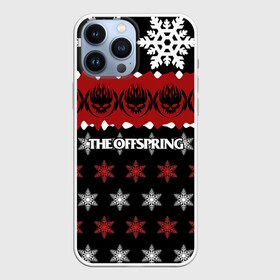 Чехол для iPhone 13 Pro Max с принтом Праздничный The Offspring в Екатеринбурге,  |  | Тематика изображения на принте: the offspring | офспринг | оффспринг | рок