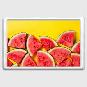 Магнит 45*70 с принтом арбуз в Екатеринбурге, Пластик | Размер: 78*52 мм; Размер печати: 70*45 | berry | food | fruit | health | rest | summer | vegan | vegetarianism | vitamins | watermelon | арбуз | веган | вегетарианство | витамины | еда | здоровье | лето | отдых | фрукты | ягода