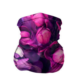 Бандана-труба 3D с принтом цветы в Екатеринбурге, 100% полиэстер, ткань с особыми свойствами — Activecool | плотность 150‒180 г/м2; хорошо тянется, но сохраняет форму | Тематика изображения на принте: botany | bouquet | flowers | fuchsia | leaves | magnolia | peony | pink | vintage | ботаника | букет | винтаж | листья | магнолия | пион | розовый | фуксия | цветы