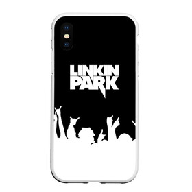 Чехол для iPhone XS Max матовый с принтом Linkin Park в Екатеринбурге, Силикон | Область печати: задняя сторона чехла, без боковых панелей | bennington | chester | linkin park | альтернативный | беннингтон | группа | ленкин | линкин | майк | метал | музыкант | ню | нюметал | парк | певец | рок | рэп | честер | электроник