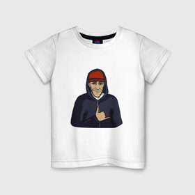 Детская футболка хлопок с принтом Кровосток в Екатеринбурге, 100% хлопок | круглый вырез горловины, полуприлегающий силуэт, длина до линии бедер | Тематика изображения на принте: кровосток