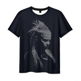 Мужская футболка 3D с принтом Йоланди Фиссер в Екатеринбурге, 100% полиэфир | прямой крой, круглый вырез горловины, длина до линии бедер | die antwoord | yolandi visser |   | йоланди фиссер