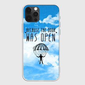 Чехол для iPhone 12 Pro с принтом skydive в Екатеринбурге, силикон | область печати: задняя сторона чехла, без боковых панелей | adrenaline | base jumping | extreme | jump | parachute | sky | skydive | адреналин | бейс | бейсджампинг | высота | небо | облака | парашют | полет | прыжок | риск | самолет | свобода | экстрим