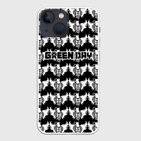 Чехол для iPhone 13 mini с принтом Green Day в Екатеринбурге,  |  | american idiot | green day | альтернативный | билли джо армстронг | грин дей | группа | зелёный день | майк дёрнт | музыка | надпись | панк | поп | поппанк | рок | тре кул