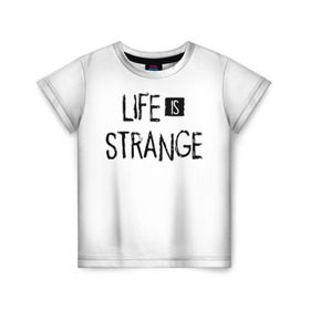 Детская футболка 3D с принтом Life is Strange в Екатеринбурге, 100% гипоаллергенный полиэфир | прямой крой, круглый вырез горловины, длина до линии бедер, чуть спущенное плечо, ткань немного тянется | Тематика изображения на принте: life is strange 2 | игра | лайф ис стрэндж | надпись