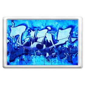 Магнит 45*70 с принтом Необыкновенное граффити в Екатеринбурге, Пластик | Размер: 78*52 мм; Размер печати: 70*45 | Тематика изображения на принте: color | graffity | urban | город | граффити | краски | уличное искусство